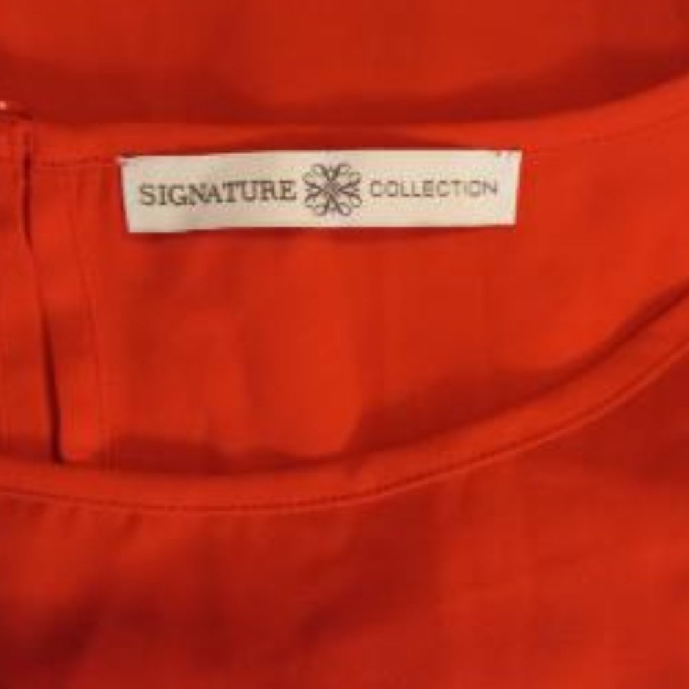 Signature Collection Ruffle Tank Top, Size XS - Picture 5 of 6